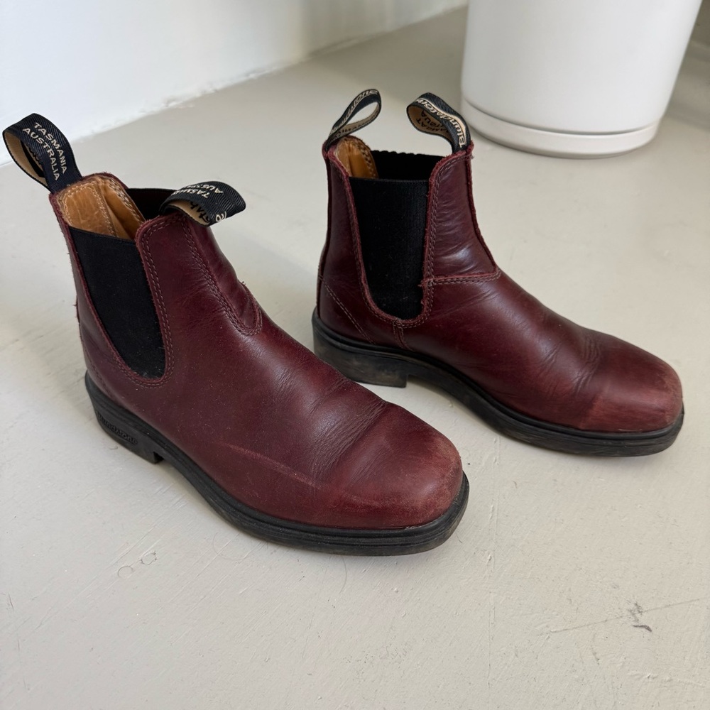 Bluestone burgundy Dress Chelsea Boots